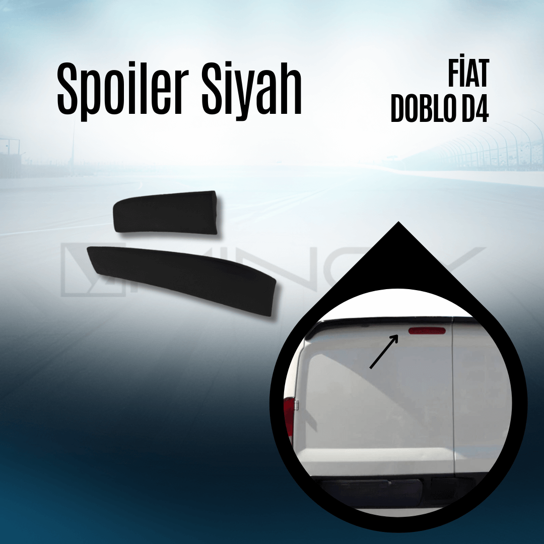 Spoiler Siyah Doblo D4